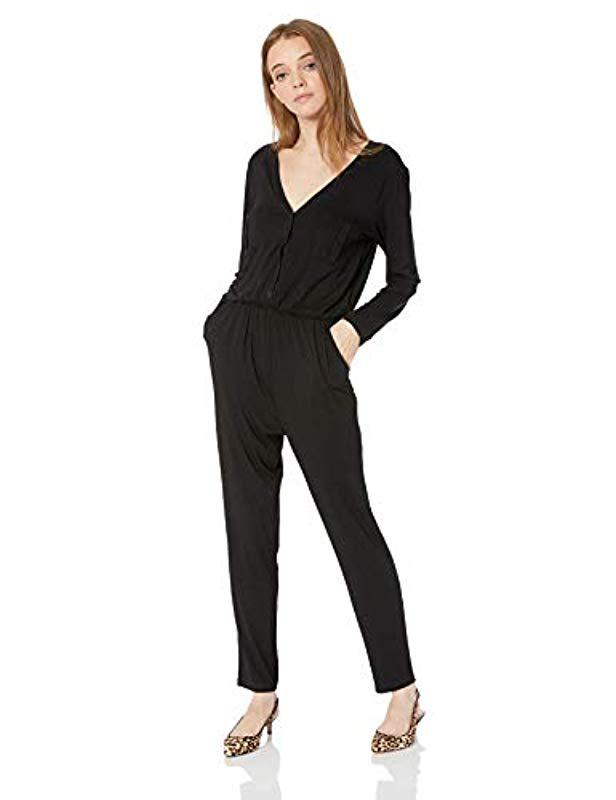 black spandex jumpsuit