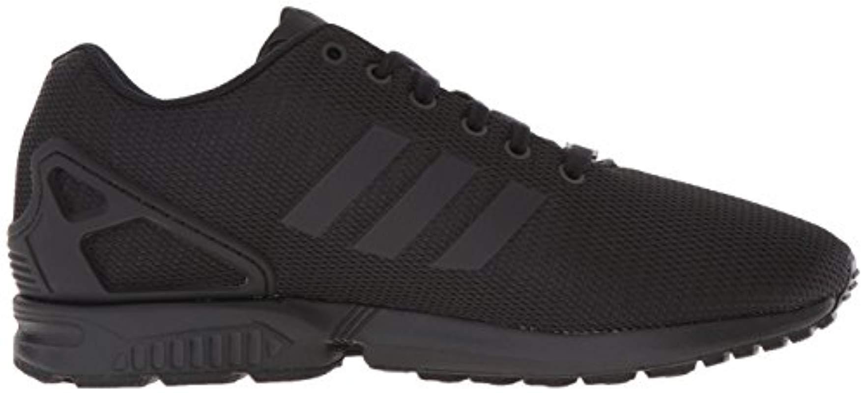 adidas Originals Zx Flux Fashion Sneaker in Black for Men - Lyst