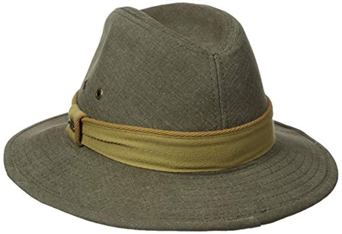 Lyst Stetson Oxford Safari Hat in Green for Men
