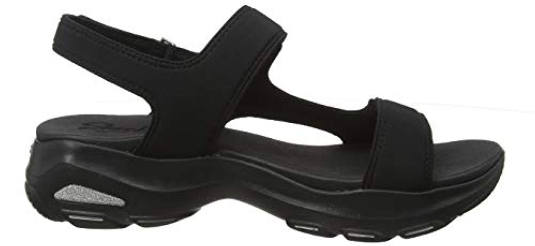 Skechers D'lites Ultra-camp Cool-adjustable Asymmetrical Slingback ...