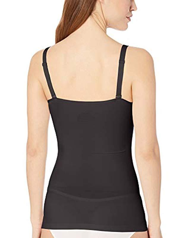 Lyst - Maidenform Cover Your Bases Smoothtec Shaping Camisole in Black