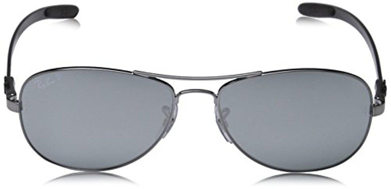 Lyst - Ray-Ban S Carbon Fibre Sunglasses (rb8301) Metal,steel in ...