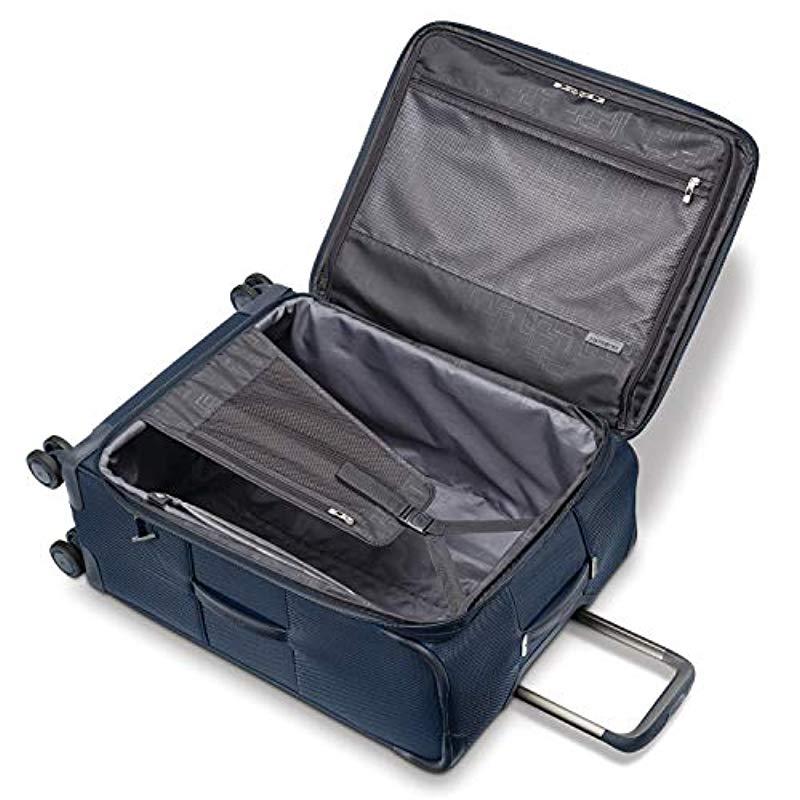 Samsonite Lineate Expandable Softside Luggage With Double Spinner