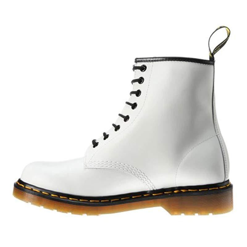 Lyst Dr. Martens Unisex 1460 8tie Laceup Boot in White