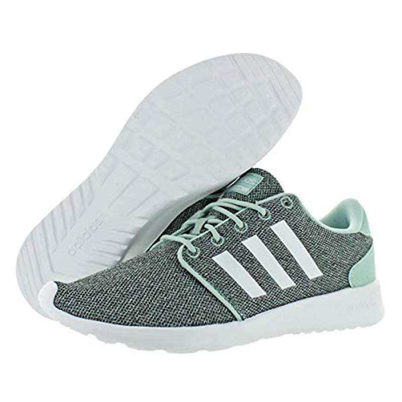 adidas Cloudfoam Qt Racer W Running Shoe in Green Lyst