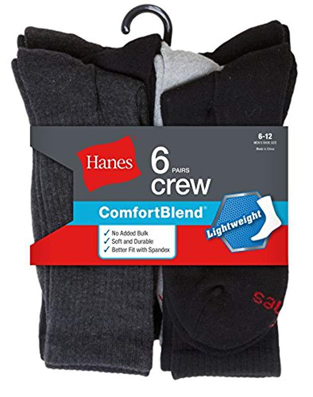 Hanes S Freshiq X-temp Active Cool No-show Socks 12-pack in Black for ...