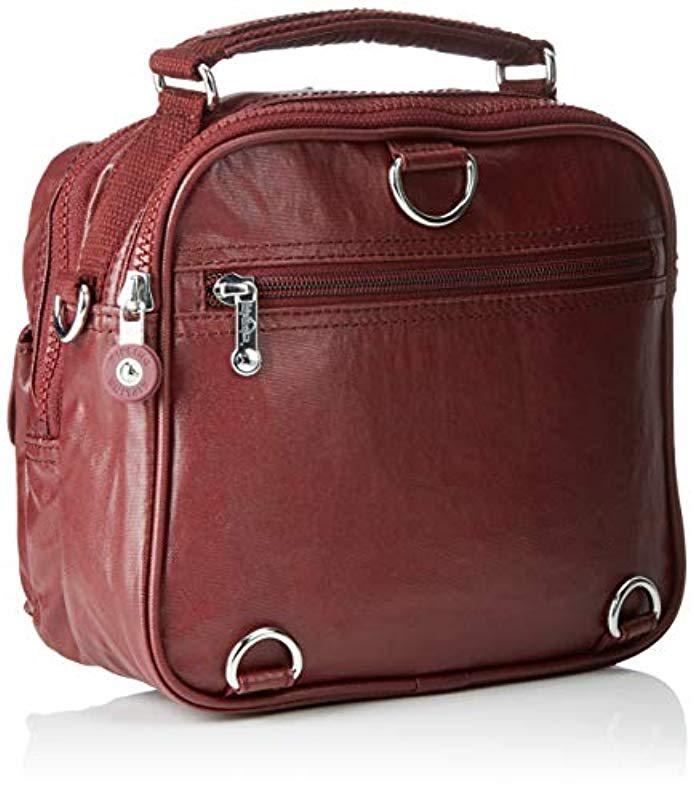 Kipling Candy Satchel In Red Lyst View Fullscreen
