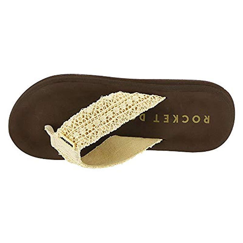 Lyst Rocket Dog Spotlight2 Lima Crochet Fab Flipflop in Natural