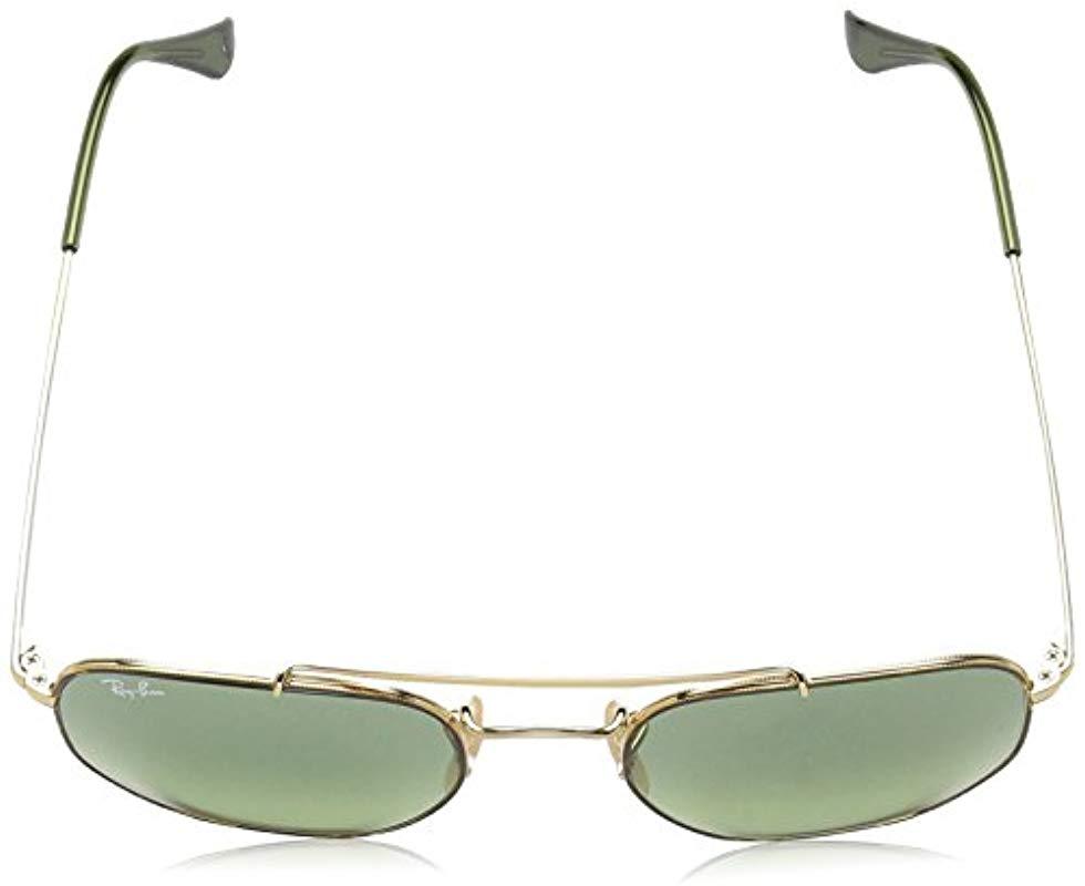 0013f Rb3648 Lunettes En Les De Maréchal Or Soleil Bleu Dégradé dCQthxBsr