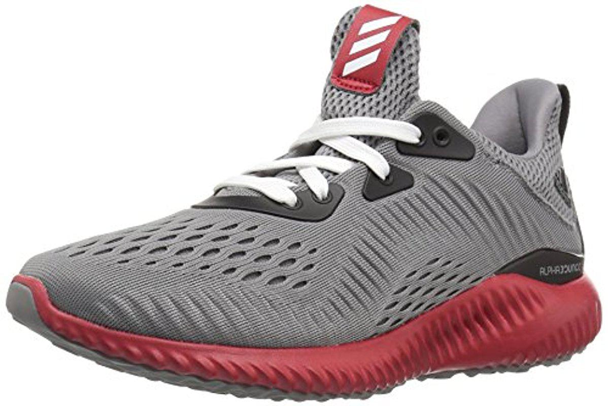lyst adidas alphabounce em u scarpa da corsa in grigio per gli uomini. lyst adidas alphabounce em u scarpa da corsa in grigio per gli uomini.