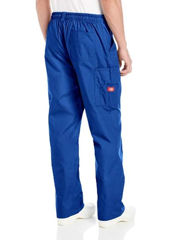 Dickies 81006 Zip Fly Pull-on Pant in Blue for Men - Lyst