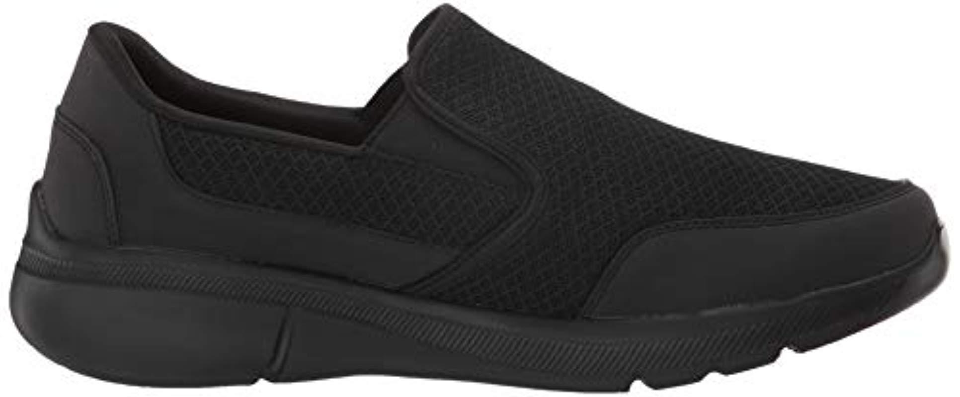 Skechers Equalizer 3.0 Slip On Trainers in Black for Men - Lyst