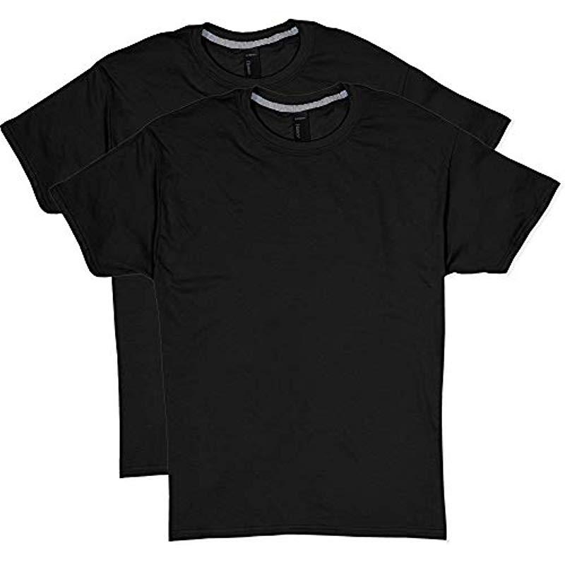 Lyst - Hanes 2 Pack X-temp Performance T-shirt in Black for Men - Save 8%