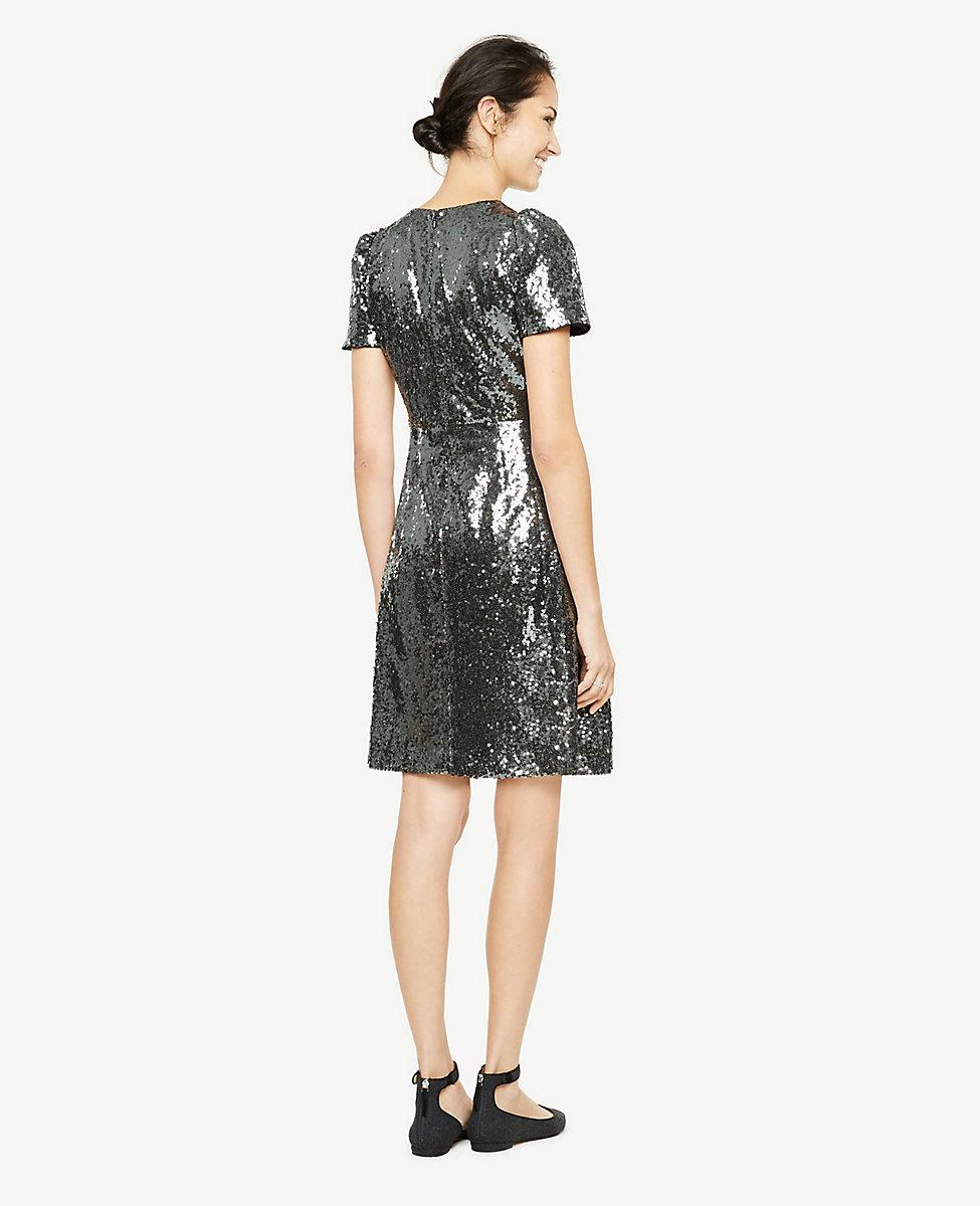 Lyst Ann Taylor Sequin Shift Dress Gallery