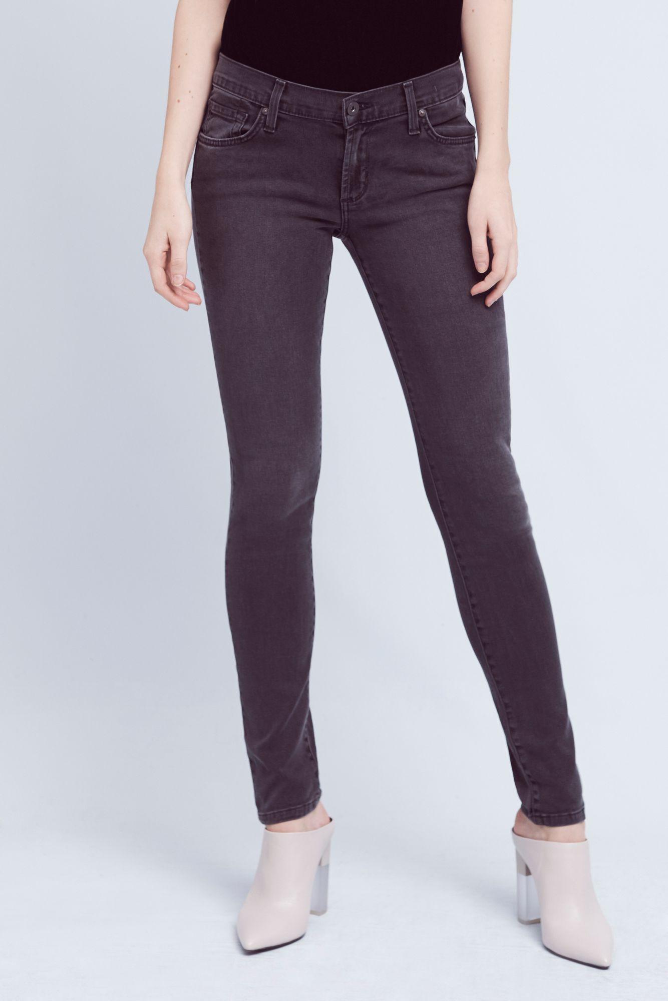 James jeans Twiggy Low-rise Petite Skinny Jeans in Purple | Lyst