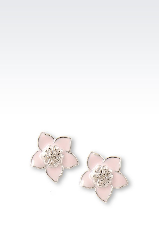 Lyst Emporio Armani Earrings In Pink Gallery