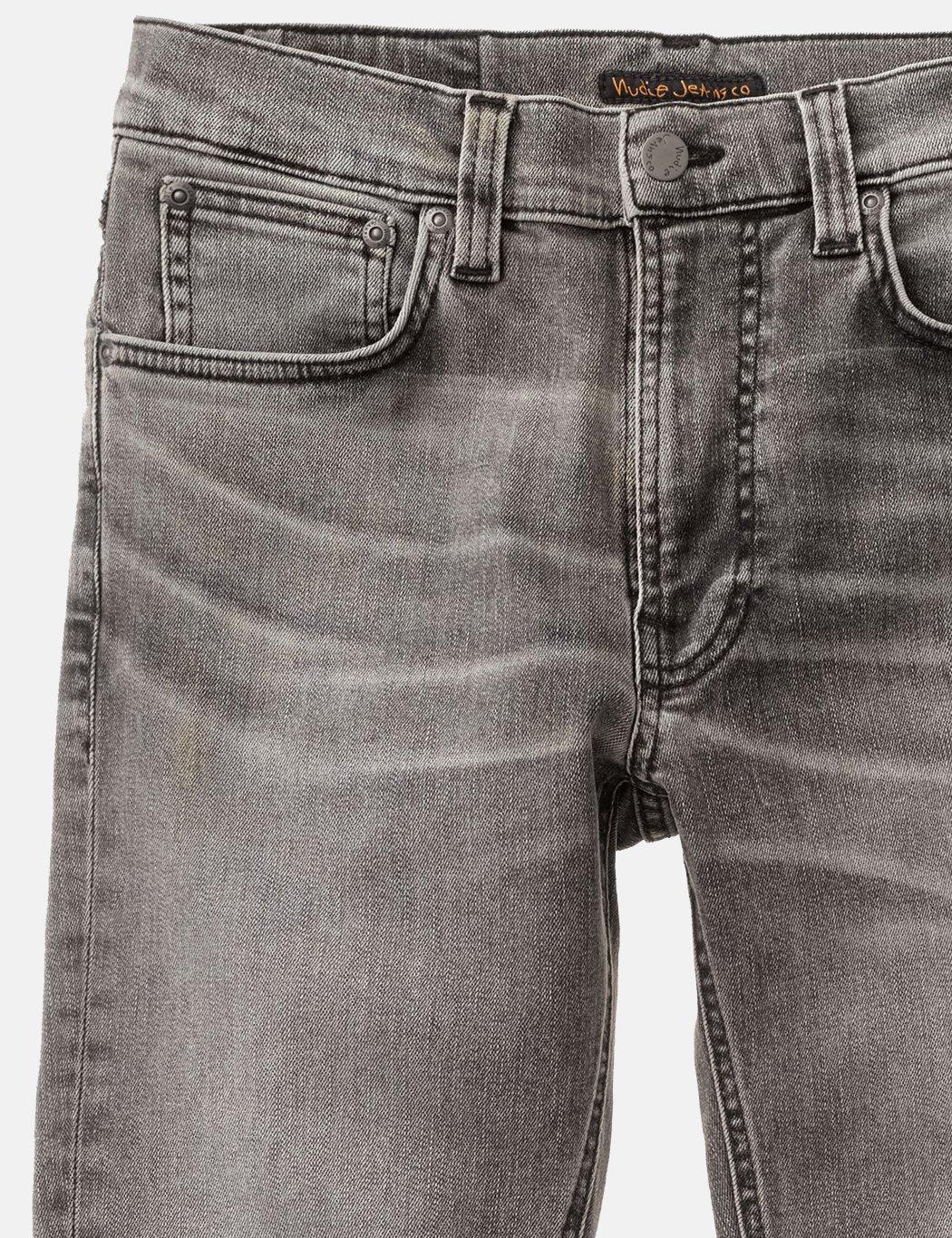 Nudie Jeans Lean Dean Jeans (slim Tapered) in Gray for Men - Lyst