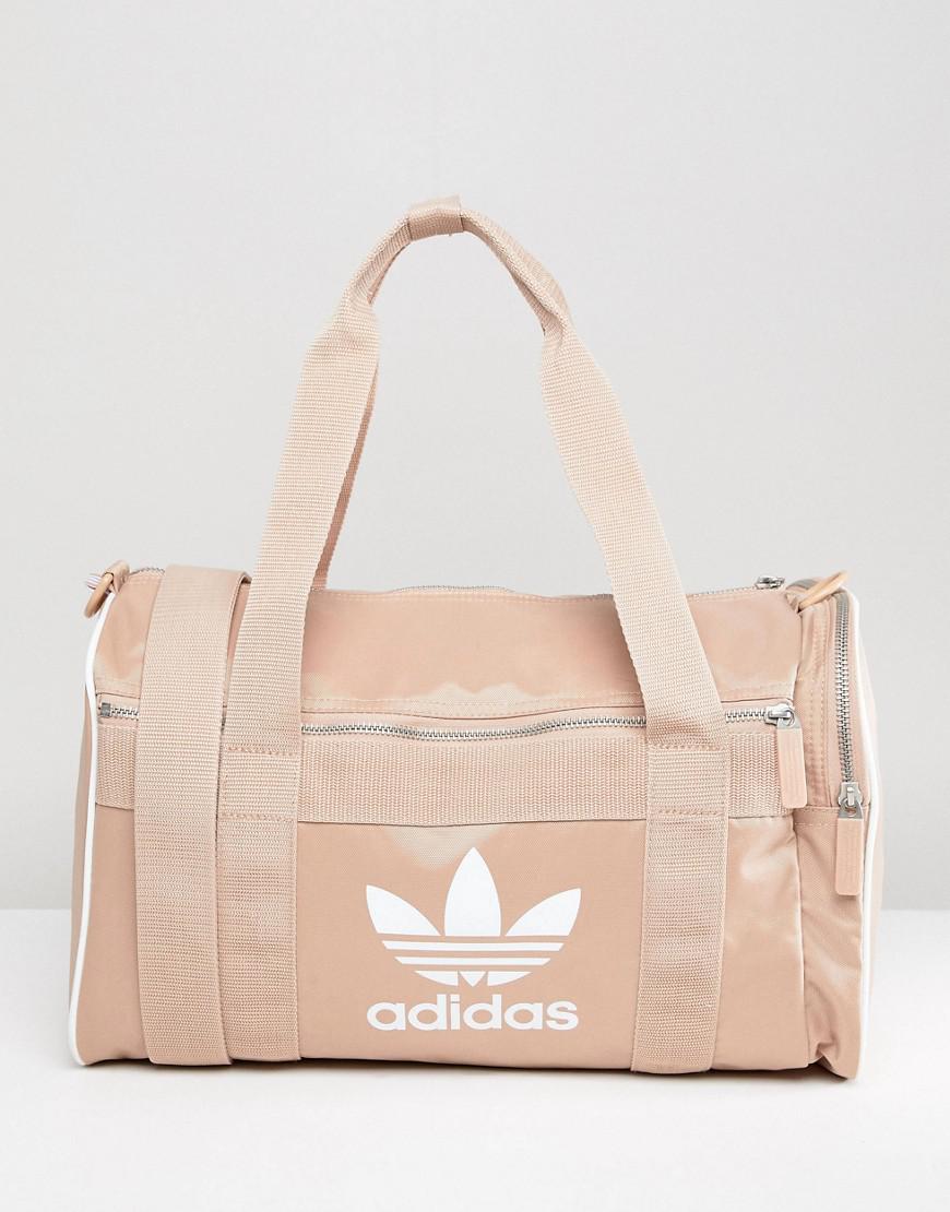 Lyst Adidas Originals Travel Bag With Trefoil Logo in Pink