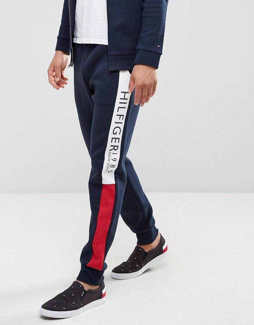 Tommy Hilfiger 1985 Cuffed Joggers in Blue for Men - Lyst