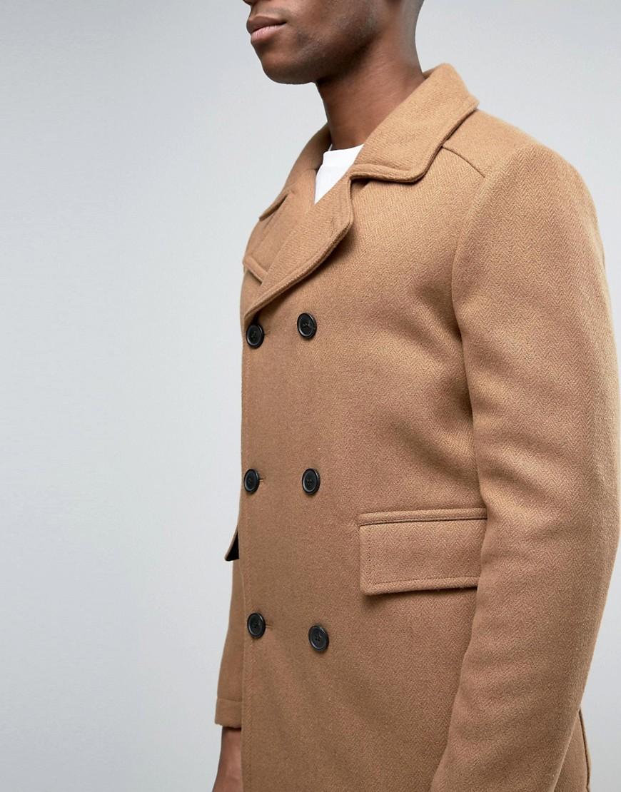 selected homme pea coat