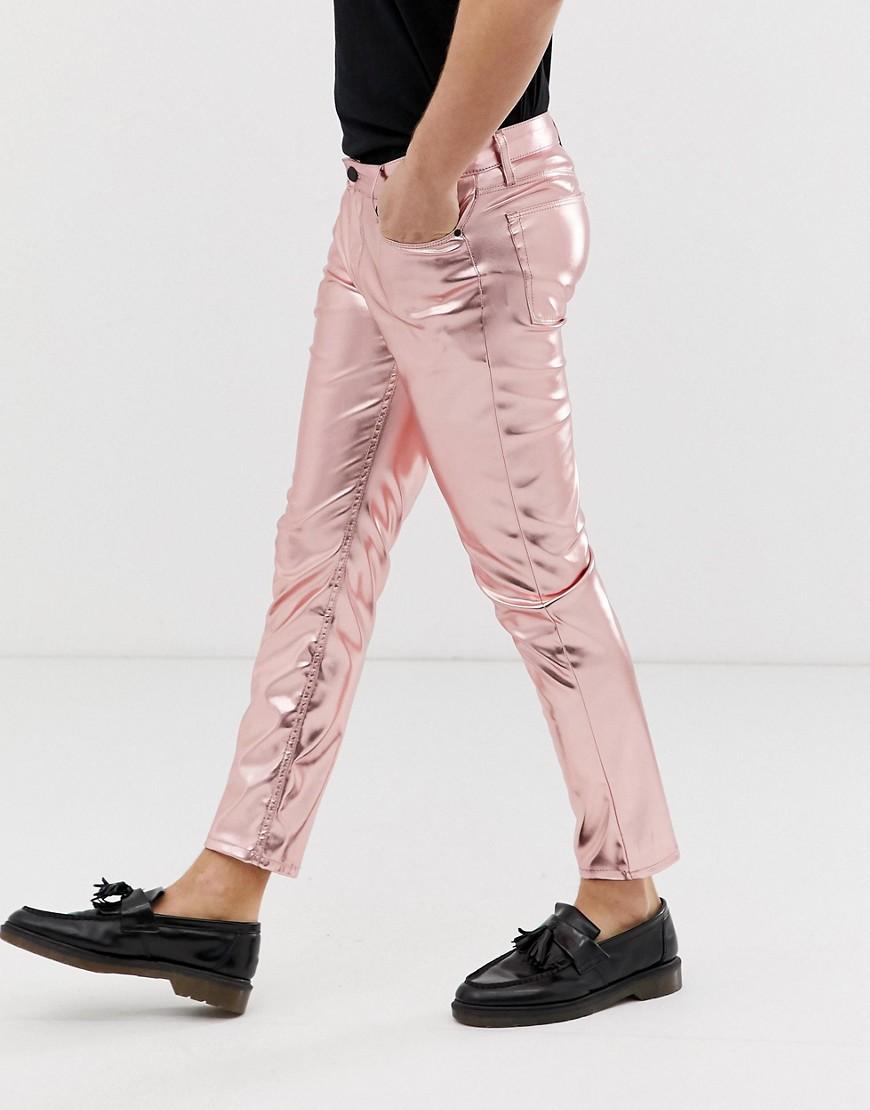 pink jeans baggy