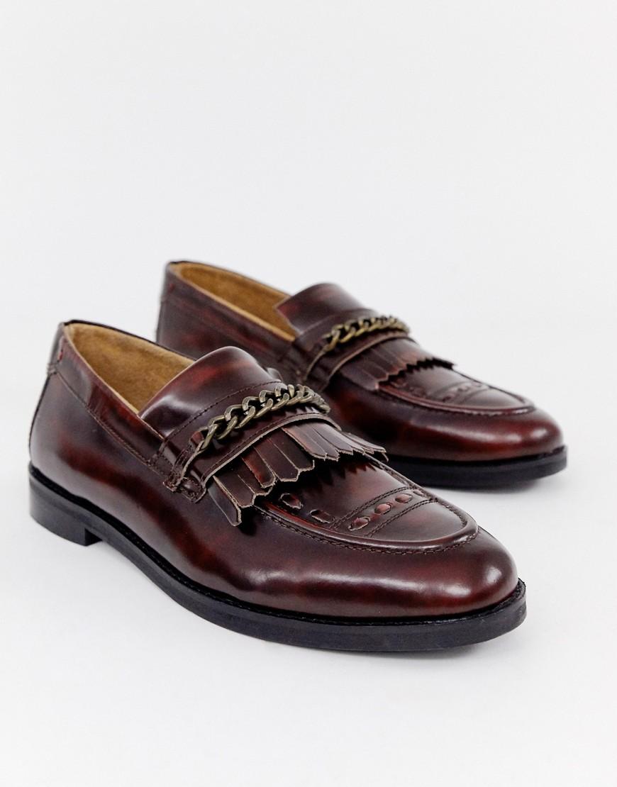 For In Of Red House Men Hounds Loafers Burgundy Archer Tassel lT3FJcKu1