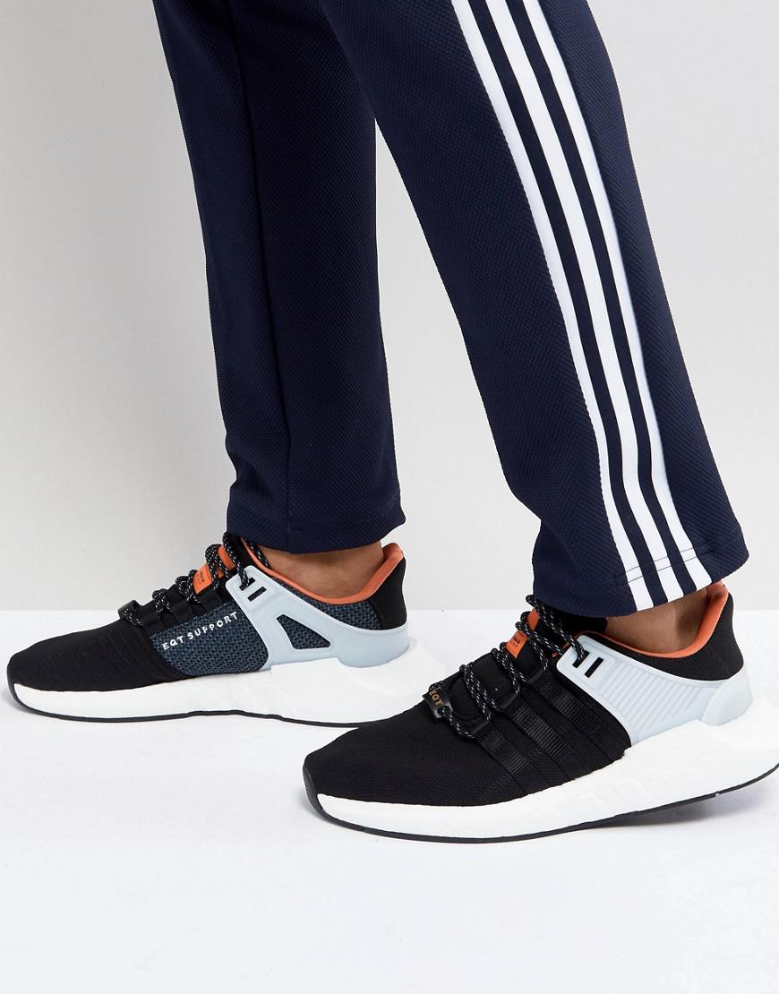 Adidas originali eqt sostegno 93 / 17 scarpe nere cq2396 in nero Adidas originali eqt sostegno 93 / 17 scarpe nere cq2396 in nero