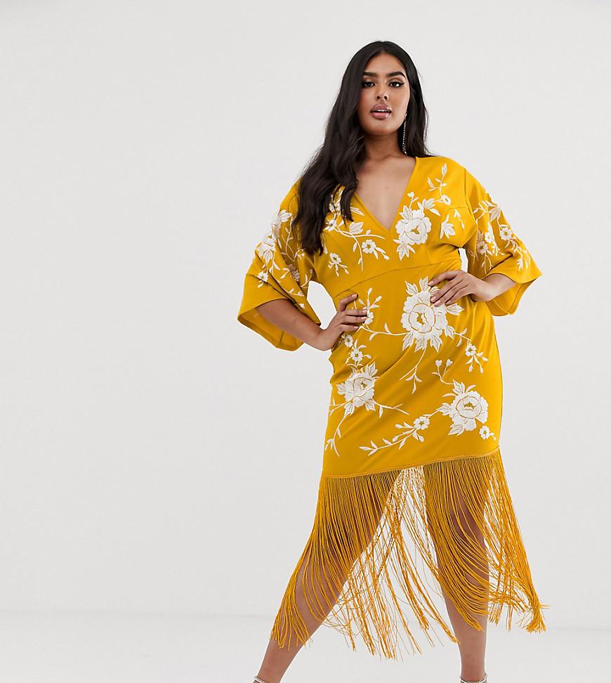 asos kimono kleid