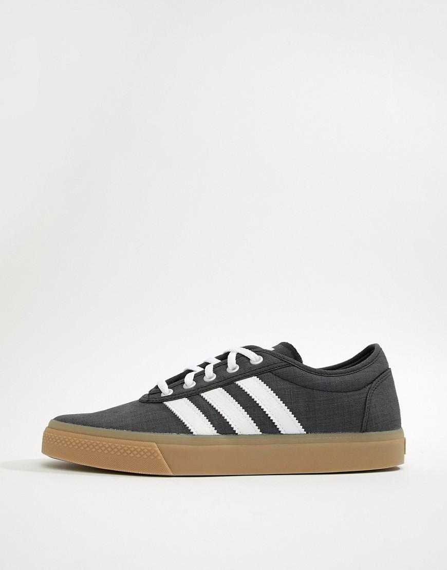 adidas skateboarding adi-ease trainers in black by4028 adidas skateboarding adi-ease trainers in black by4028