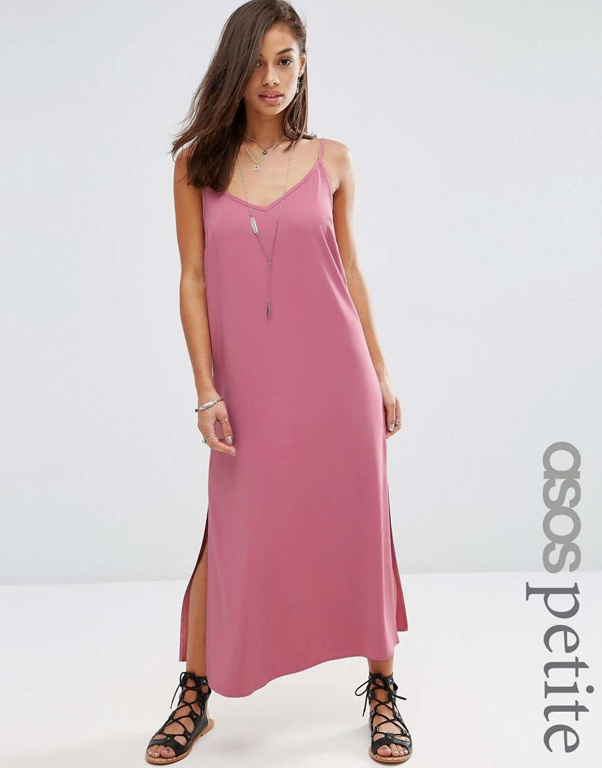  Asos  Cami Maxi Dress  Dusty  Rose  in Pink Lyst