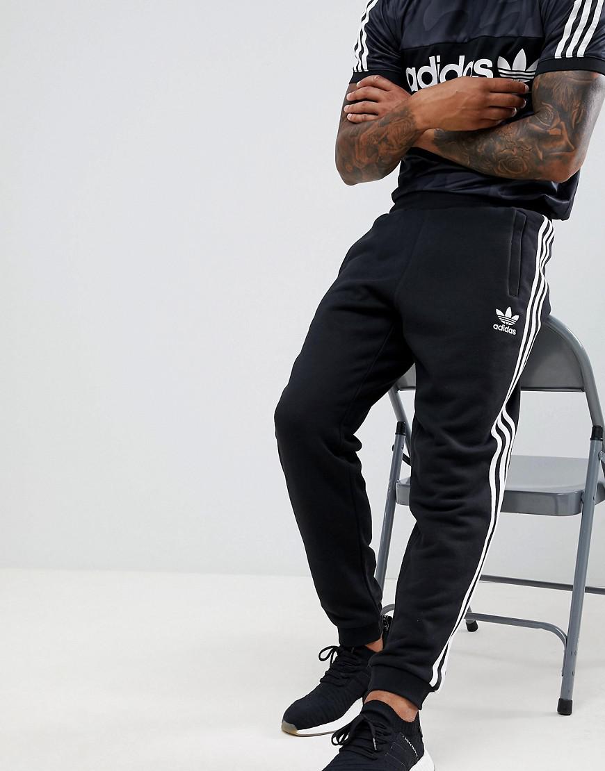 adidas Originals 3 stripe Joggers In Black Dh5801 for Men Lyst adidas Originals 3 stripe Joggers In Black Dh5801 for Men Lyst