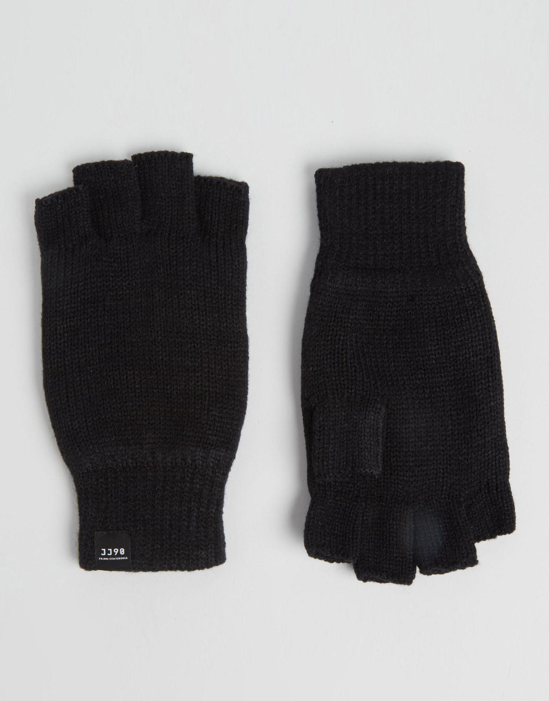 Jack & jones Gloves Fingerless in Black for Men Lyst