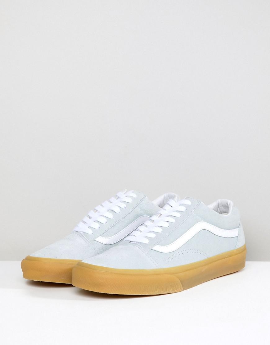 Vans Old Skool Gum Sole Trainers In Blue Va38g1qk8 in Blue for Men Lyst