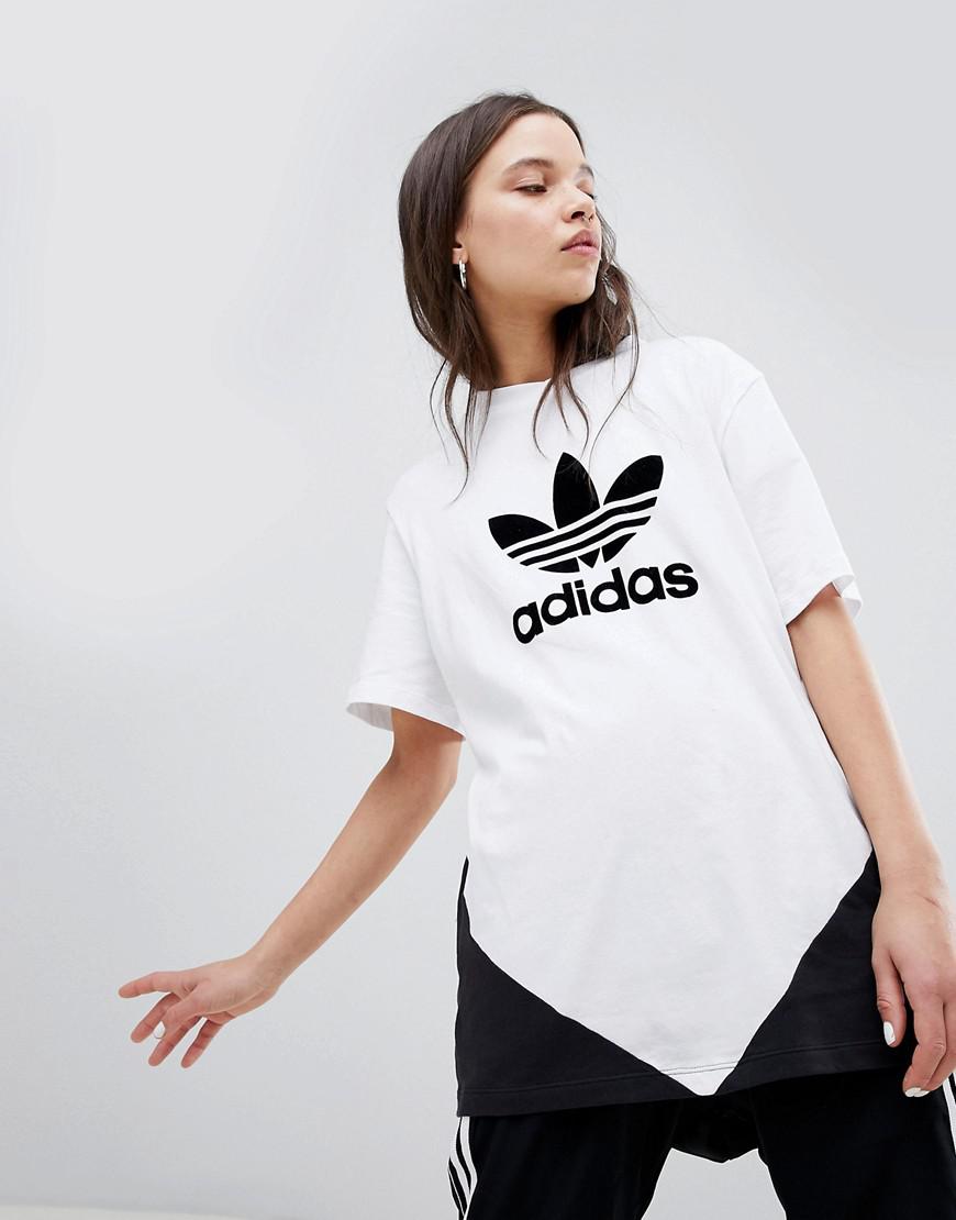 adidas oversized t shirt womens