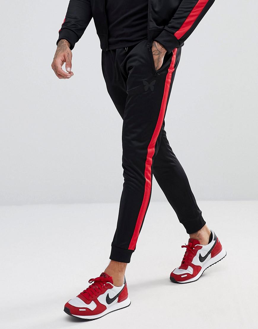 Good For Nothing Skinny Track Joggers With Side Stripes in Black for ...