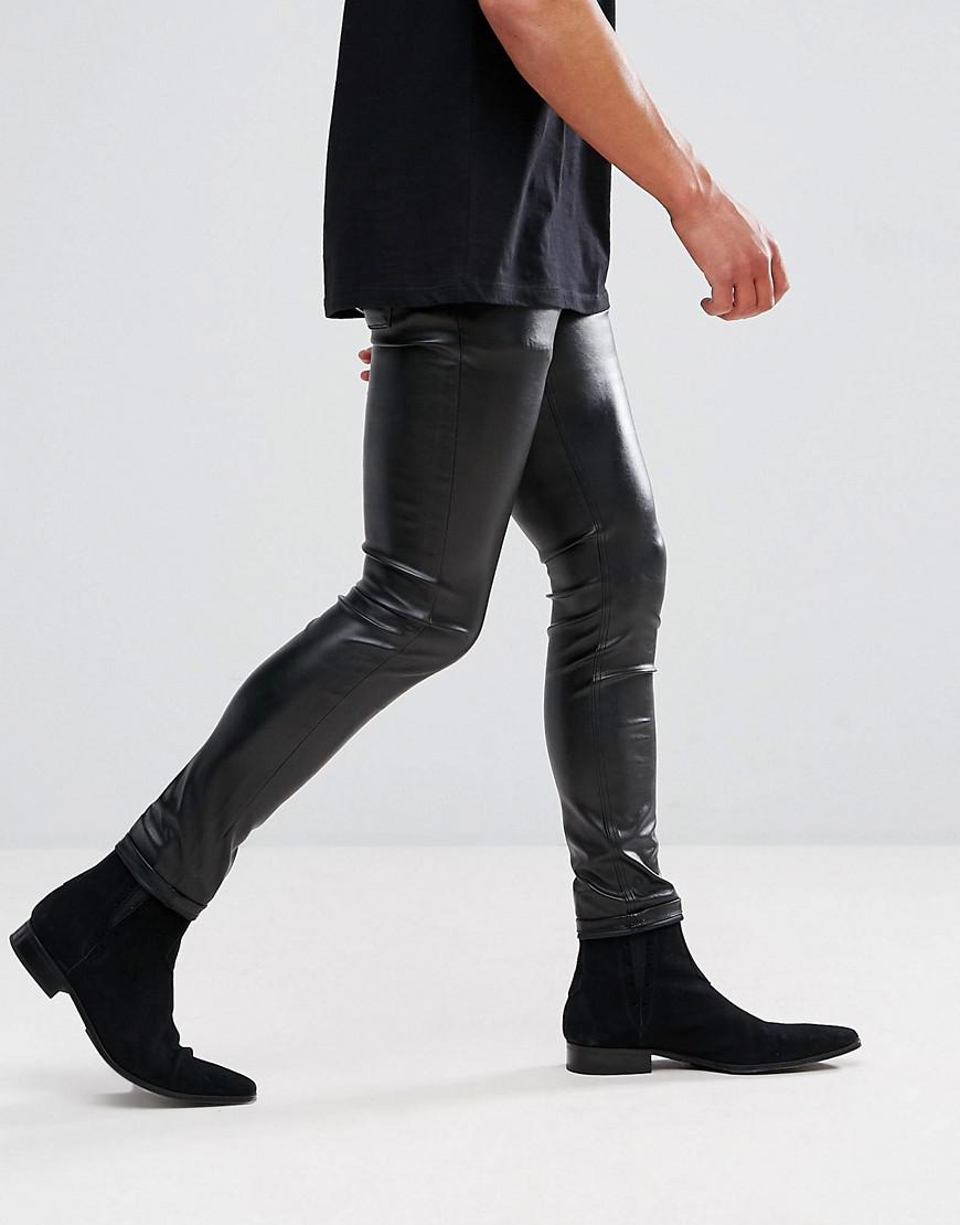 skinny leather jeans