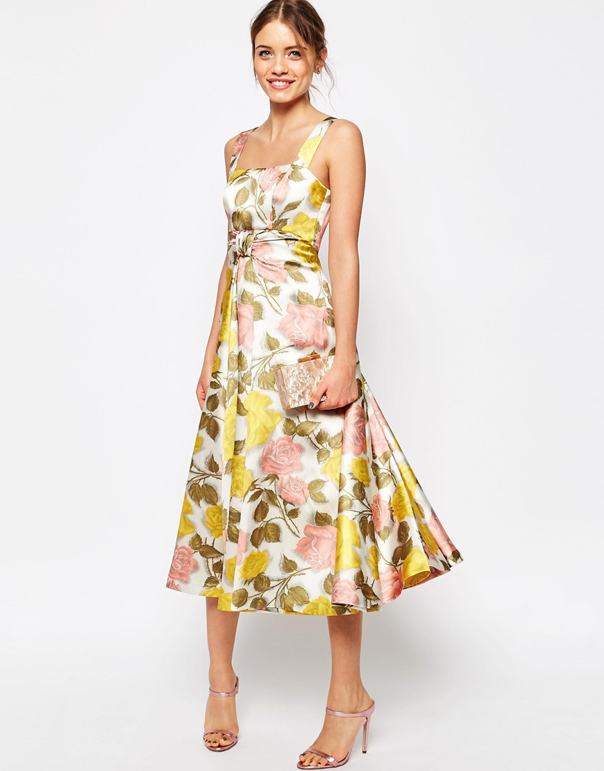 Prom Dress with Bow in Front