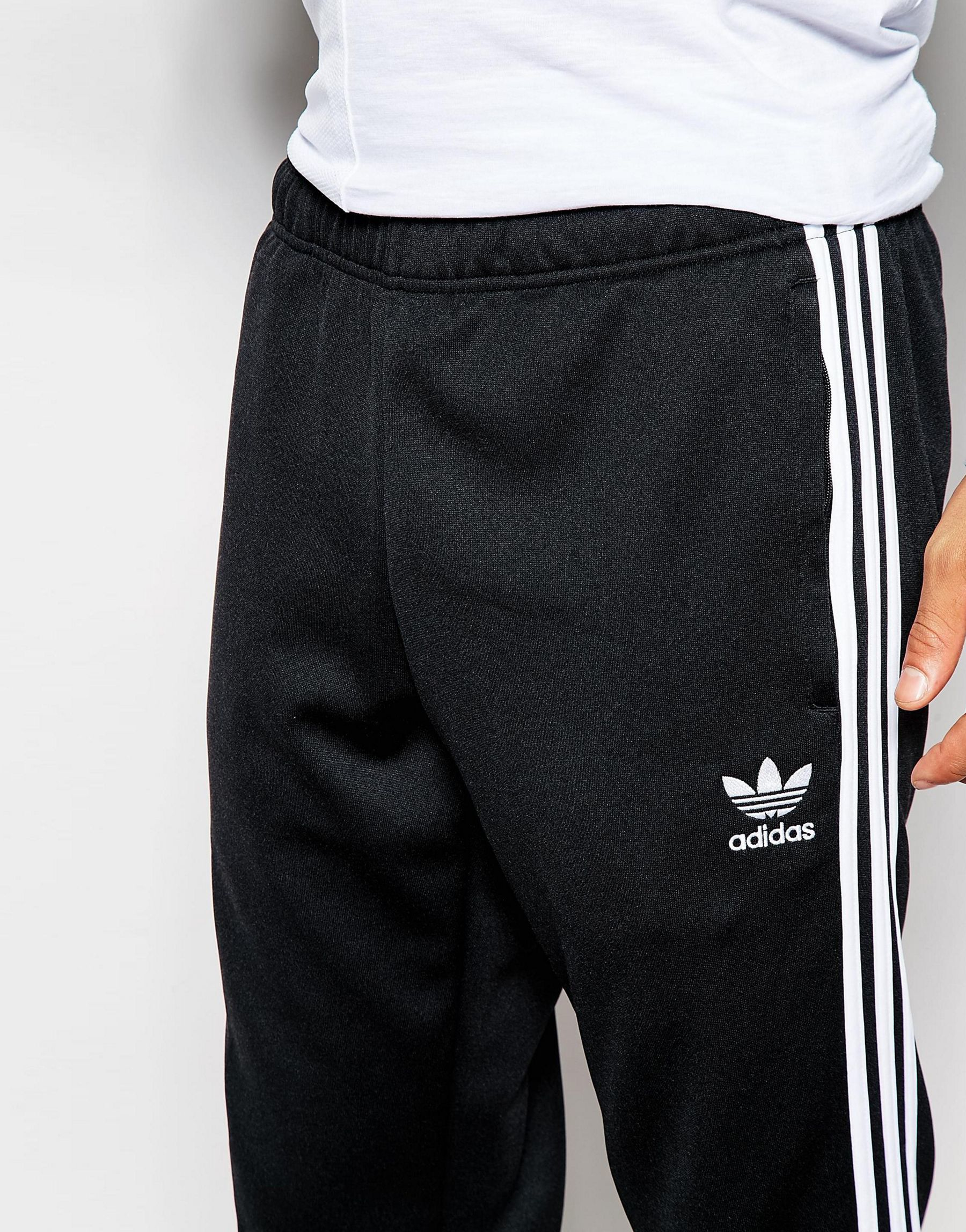 superstar cuffed track pants