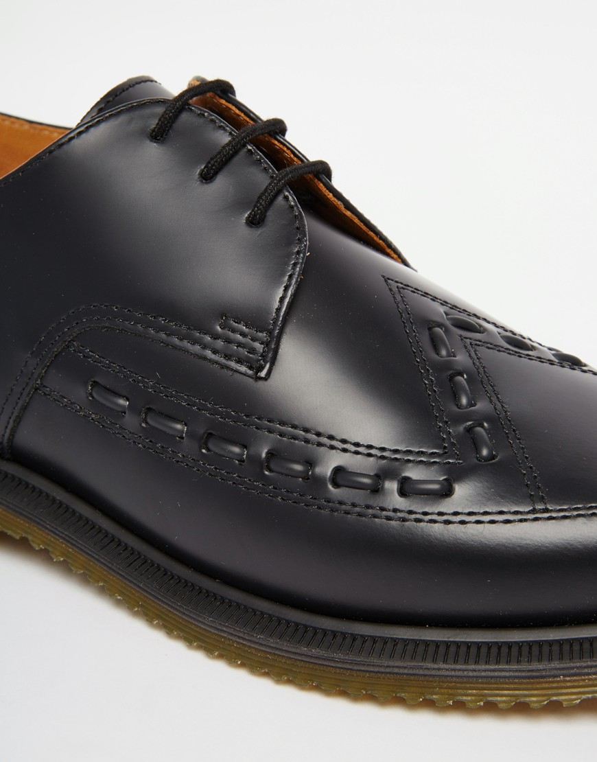 doc marten leather shoes
