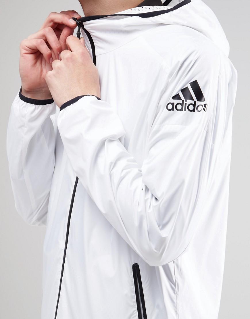 Adidas originals Adidas Zne Windbreaker Jacket Az9979 - White in White