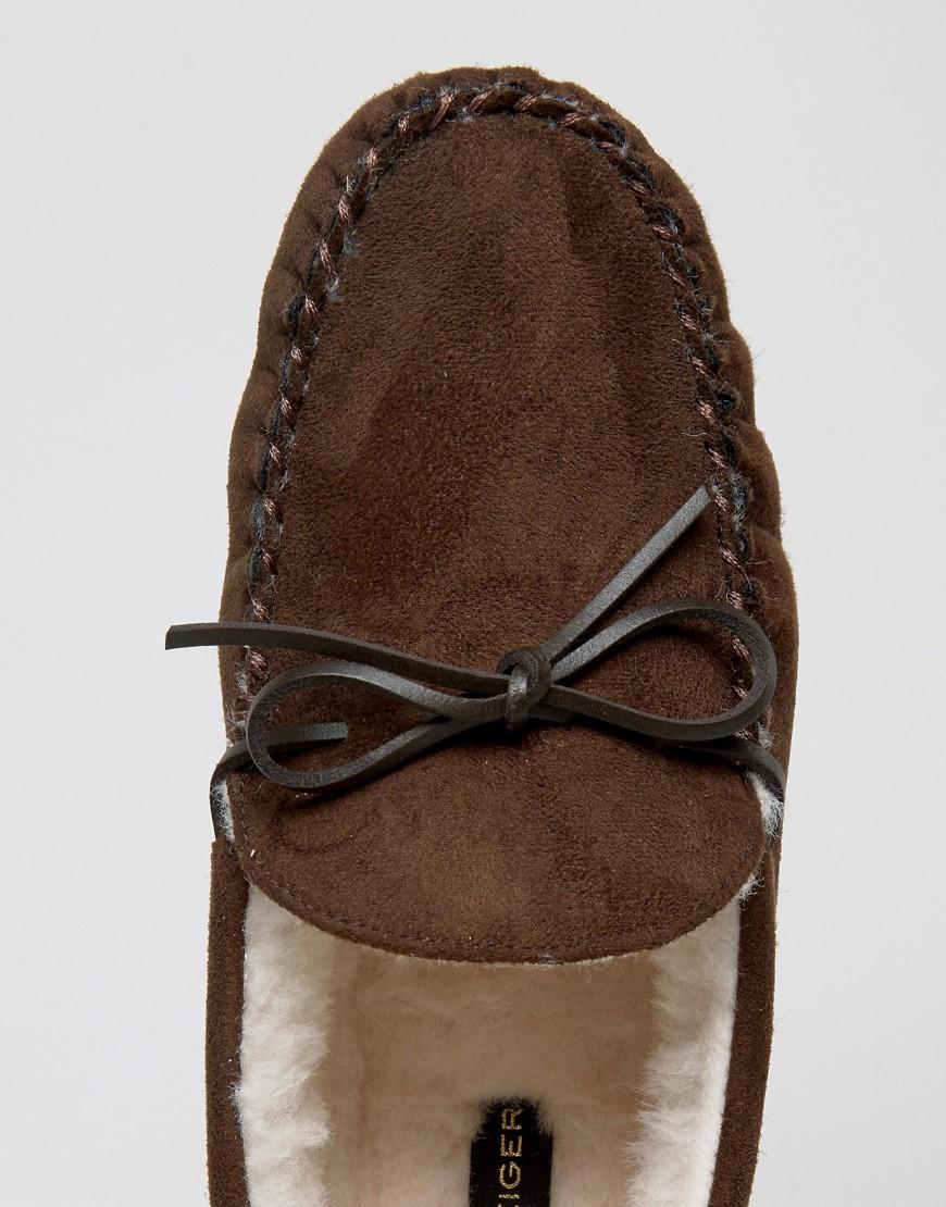 Lyst Kg By Kurt Geiger Kg By Kurt Geiger Moccasin Slippers in Brown for Men