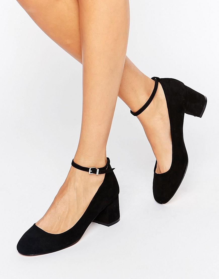 womens black shoes with ankle strap