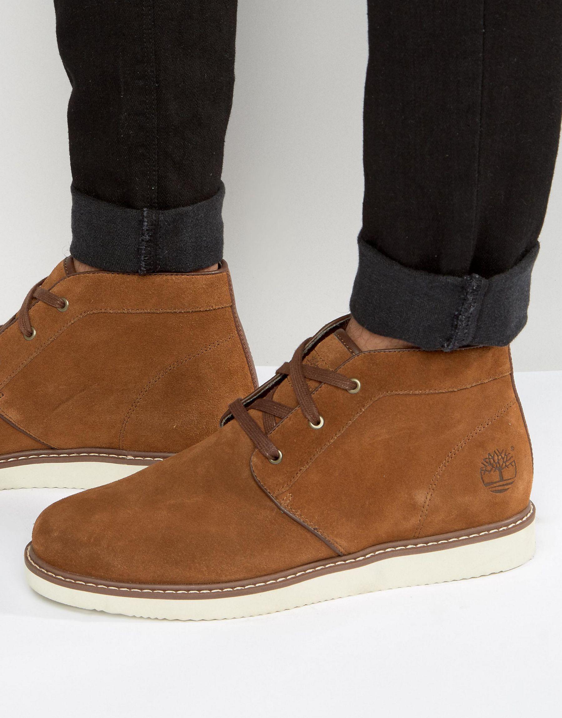 timberland tan chukka boots
