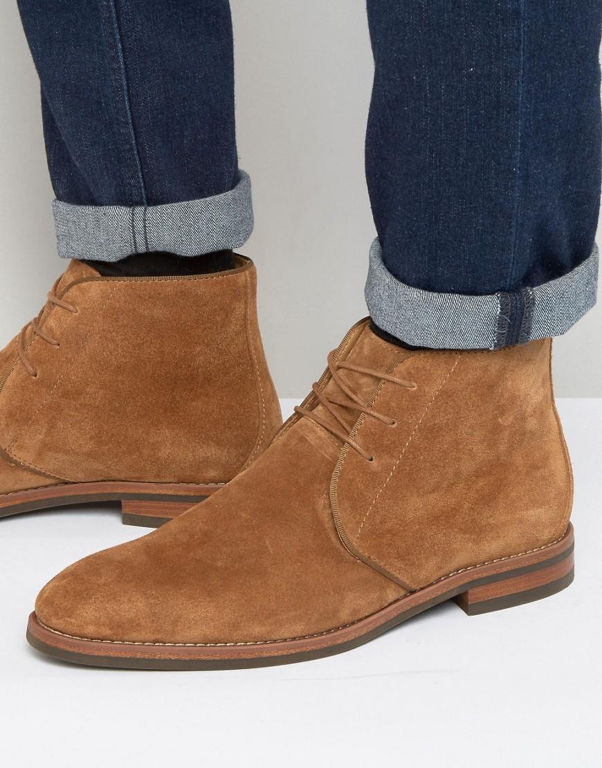 Lyst - Aldo Faure Suede Chukka Boots in Brown for Men