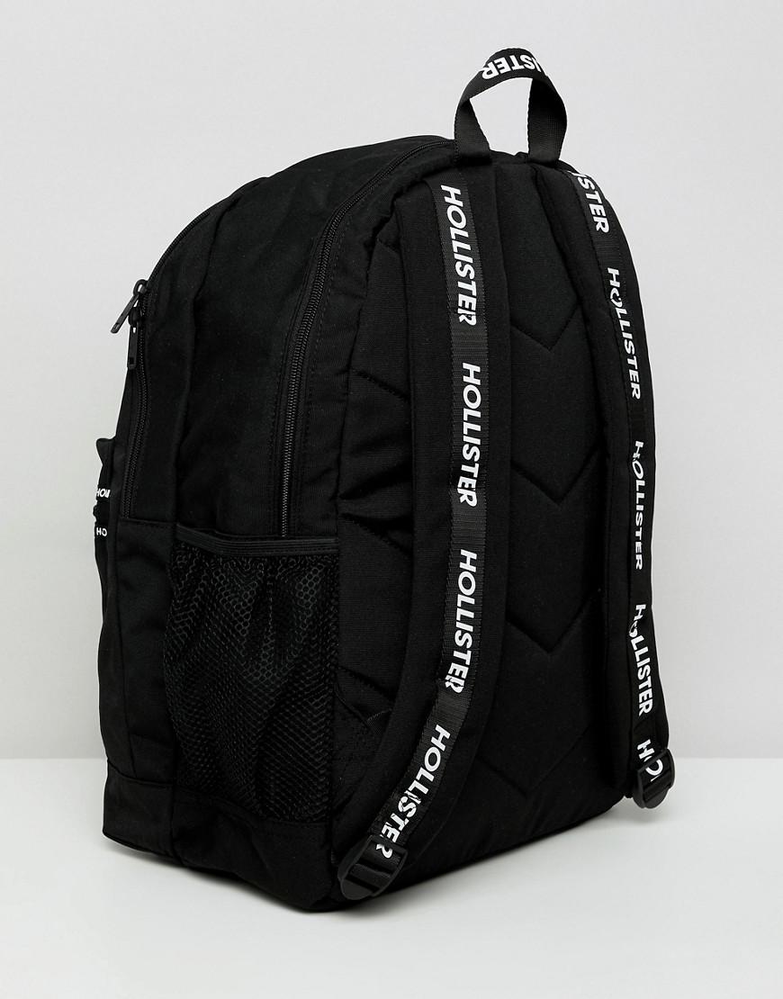 À Dos Noir Sac En Coloris Lyst Hollister 8kXnw0ZNOP
