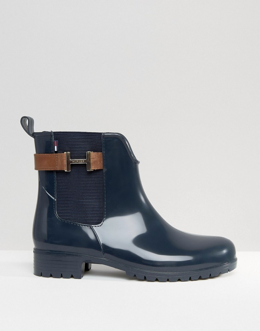 Tommy Hilfiger Oxley Chelsea Boot Gumboots - Navy in Blue - Lyst