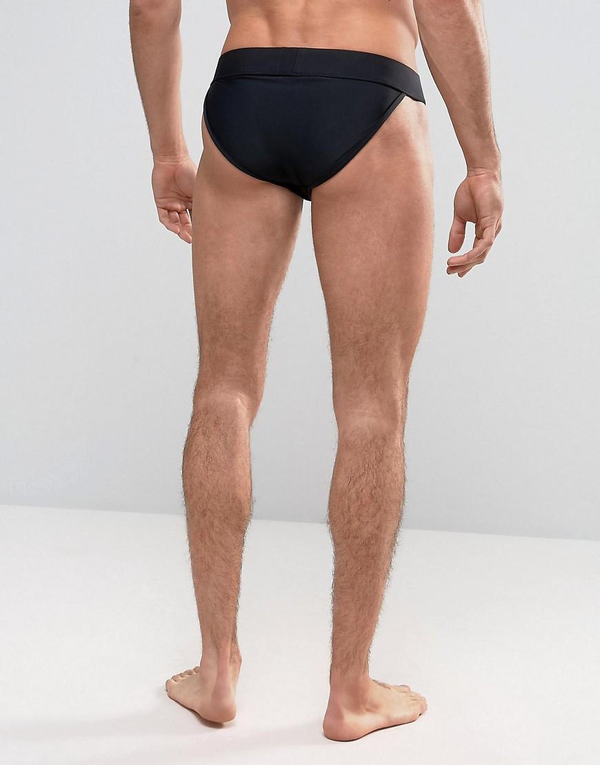 Lyst ASOS Swim Tanga Brief In Black in Black for Men