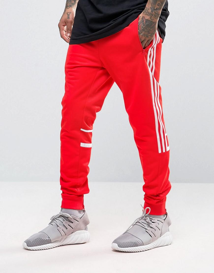 Lyst - Adidas Originals Crl84 Joggers In Red Bk5927 in Red for Men