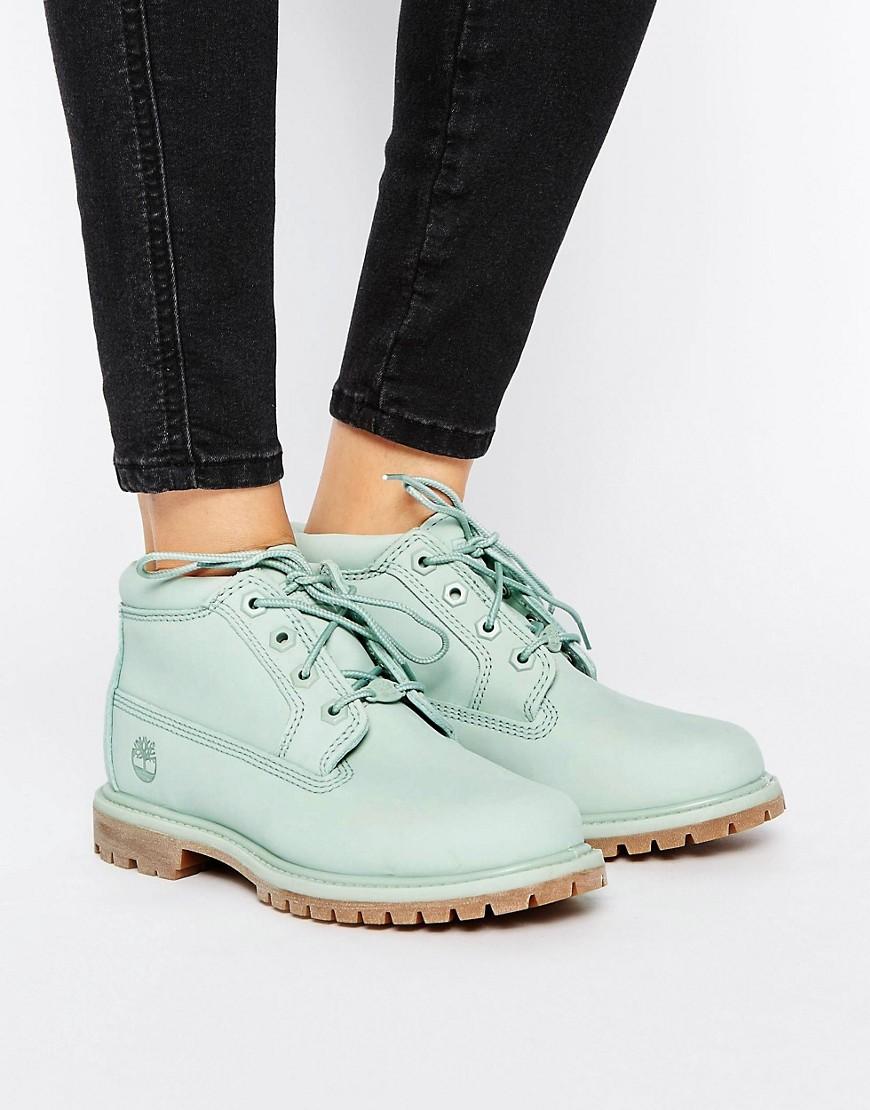 timberland green chukka boots