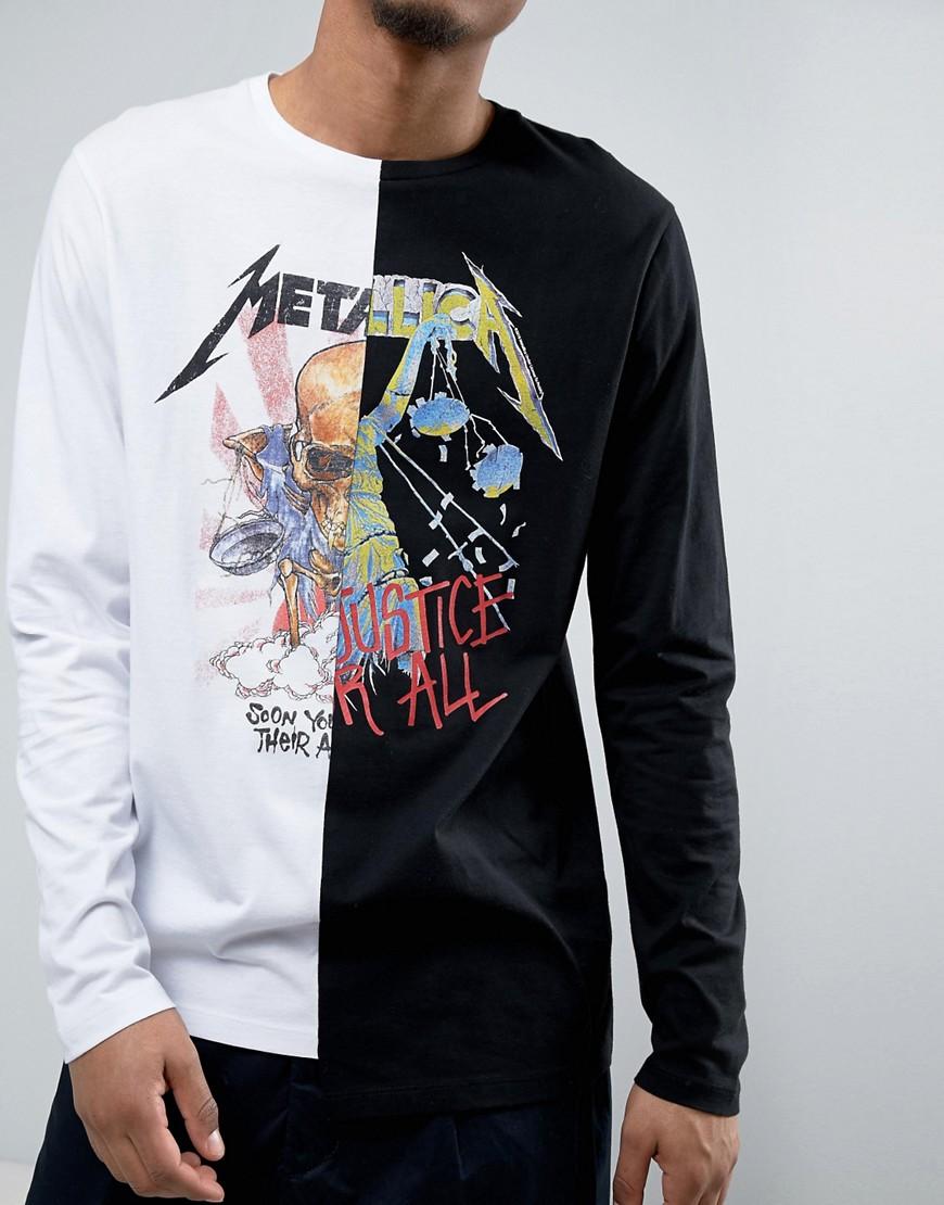 metallica t shirt long sleeve